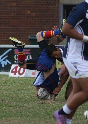 ASSRL 2010 Day 4 U18's Action VIC v SA Schoolboys (Photo : ourfootymedia)