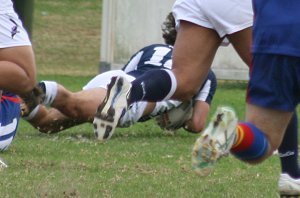 ASSRL 2010 Day 4 U18's Action VIC v SA Schoolboys (Photo : ourfootymedia)