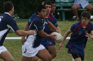 ASSRL 2010 Day 4 U18's Action VIC v SA Schoolboys (Photo : ourfootymedia)