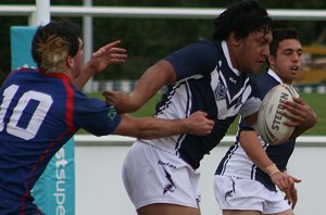 ASSRL 2010 Day 4 U18's Action VIC v SA Schoolboys (Photo : ourfootymedia)