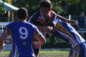 ASSRL 2010 Day 6 U18 Schoolboys Action NSWCIS v ACT (Photo : ourfootymedia)