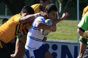 ASSRL 2010 Day 6 U18 Schoolboys Action NSWCCC v CAS (Photo : ourfootymedia)