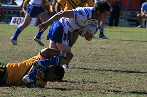 ASSRL 2010 Day 6 U18 Schoolboys Action NSWCCC v CAS (Photo : ourfootymedia)