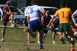 ASSRL 2010 Day 6 U18 Schoolboys Action NSWCCC v CAS (Photo : ourfootymedia)