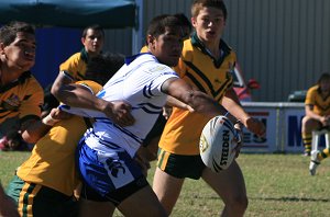 ASSRL 2010 Day 6 U18 Schoolboys Action NSWCCC v CAS (Photo : ourfootymedia)