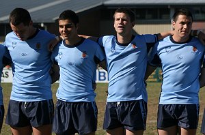 U18 Championship QSS v NSWCHS action (Photo : ourfootymedia)