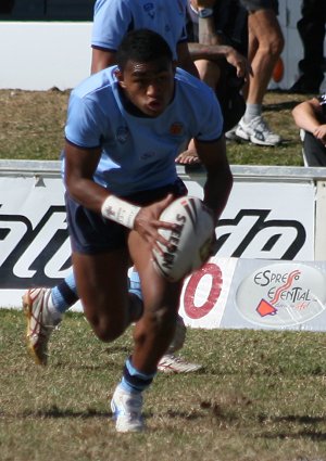 ASSRL U18 Championship FINAL QSS v NSWCHS action (Photo : ourfootymedia)