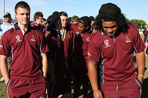The Queensland SSRL Boyz at the closing ceremony (Photo : ourfootymedia) 