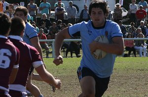 ASSRL U18 Championship FINAL QSS v NSWCHS action (Photo : ourfootymedia)