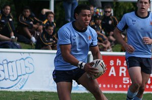 ASSRL U18 Championship FINAL QSS v NSWCHS action (Photo : ourfootymedia)