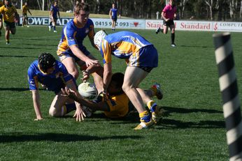 ACT 18's Schoolboys v CAS 18's Schoolboys ASSRL day 2 action (Photo : OurFootyMedia)