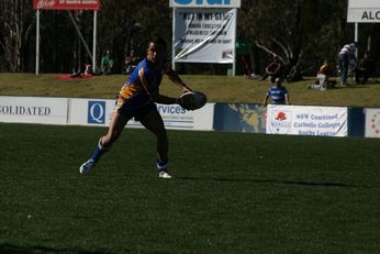 ACT 18's Schoolboys v CAS 18's Schoolboys ASSRL day 2 action (Photo : OurFootyMedia)