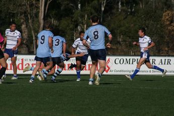 NSWCHS v NSWCCC ASSRL Champs Day 2 Action (Photo : OurFootyMedia) 