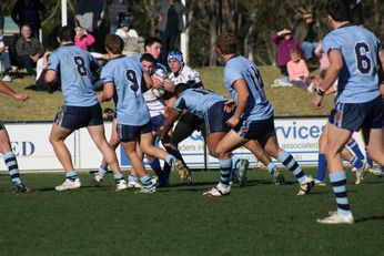 NSWCHS v NSWCCC ASSRL Champs Day 2 Action (Photo : OurFootyMedia) 