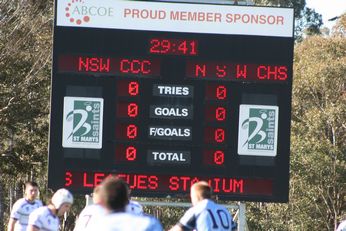 NSWCHS v NSWCCC ASSRL Champs Day 2 Action (Photo : OurFootyMedia) 