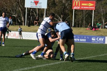 NSWCHS v NSWCCC ASSRL Champs Day 2 Action (Photo : OurFootyMedia) 