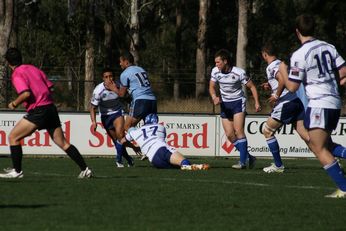 NSWCHS v NSWCCC ASSRL Champs Day 2 Action (Photo : OurFootyMedia) 