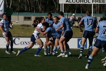 NSWCHS v NSWCCC ASSRL Champs Day 2 Action (Photo : OurFootyMedia) 