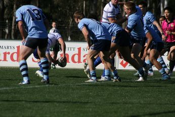 NSWCHS v NSWCCC ASSRL Champs Day 2 Action (Photo : OurFootyMedia) 