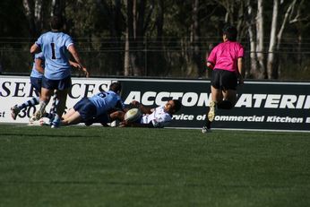 NSWCHS v NSWCCC ASSRL Champs Day 2 Action (Photo : OurFootyMedia) 