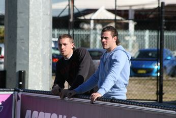 Bryce CARTWRIGHT watches the footy (Photo : OurFootyMedia) 