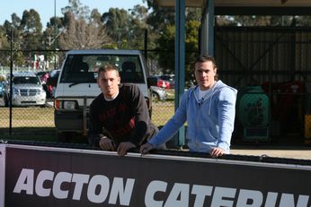 Bryce CARTWRIGHT watches the footy (Photo : OurFootyMedia) 