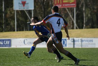 NSW CIS v ACT Day 3 ASSRL Championships Action (Photo : OurFootyMedia) 