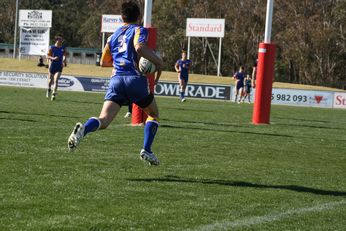 NSW CIS v ACT Day 3 ASSRL Championships Action (Photo : OurFootyMedia) 