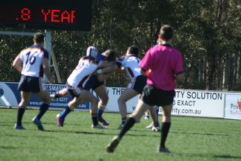 NSW CIS v ACT Day 3 ASSRL Championships Action (Photo : OurFootyMedia) 