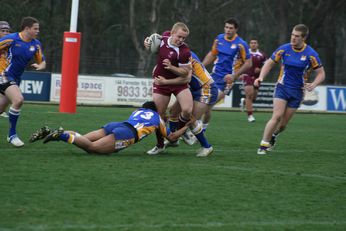 Queensland Schoolboys 18's v ACT 18's schoolboys - SEMI FINAL Day 4 Action (Photo : OurFootyMedia) 