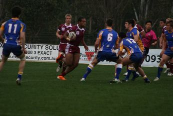 Queensland Schoolboys 18's v ACT 18's schoolboys - SEMI FINAL Day 4 Action (Photo : OurFootyMedia) 