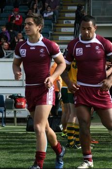 ASSRL Championship Final - Queensland Schoolboys v NSW CCC action (Photo's : OurFootyMedia) 