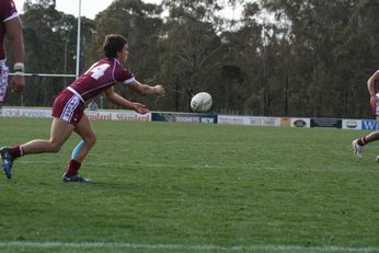 Sam Harrold scores  - ASSRL Championship Final - Queensland Schoolboys v NSW CCC action (Photo's : OurFootyMedia) 