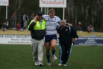 ASSRL Championship Final - Queensland Schoolboys v NSW CCC action (Photo's : OurFootyMedia) 