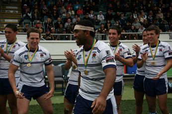 ASSRL Championship Final - Queensland Schoolboys v NSW CCC action (Photo's : OurFootyMedia) 