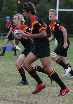 NSW CCC trials day 1 Under 15's in action (Photo : ourfooty media) 