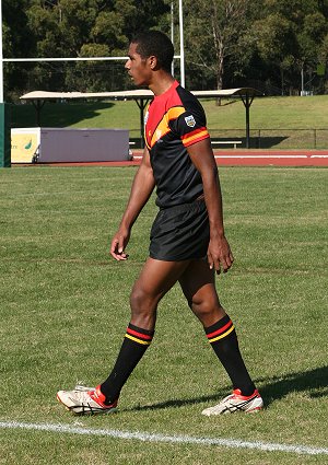 Ratu Peni Tagive SICC u 18's - NSW CCC U 18's trials '08 Day 2 Action (Photo : ourfooty media)