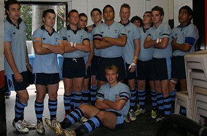 NSW CCC Under 15's b4 the game @ Leichhardt Oval (Photo : ourfooty media) 