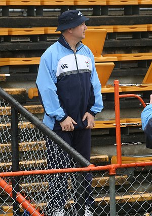 Mick Lewis - NSW CCC U 15 coach - NSW CCC Vs Wests U 15's (Photo : ourfooty media) 