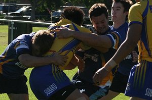 Parramatta Eels SG Ball Vs NSW CCC U 18's (Photo : ourfooty media)