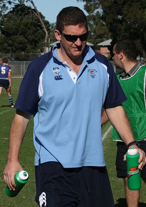 Mr. Simon Huntley President of the NSW CCC - Parramatta Eels SG Ball Vs NSW CCC U 18's (Photo : ourfooty media)