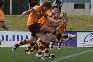 NCCC v SCCC u 15's action (Photo's : ourfootymedia)