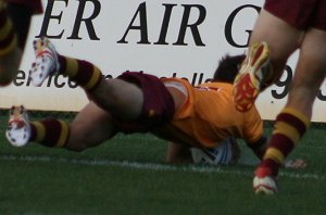 NCCC v SCCC u 15's action (Photo's : ourfootymedia)