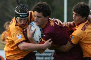 NCCC v SCCC u 15's action (Photo's : ourfootymedia)