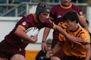 NCCC v SCCC u 15's action (Photo's : ourfootymedia)