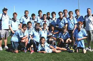 Red Bend Catholic College 2011 Cochrane Cup RunnersUp (Photo : OurFootyMedia)