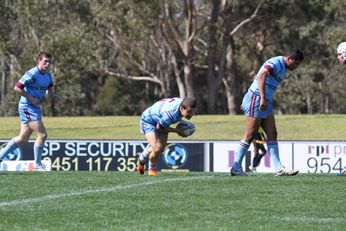 St. Gregorys College v St. Marys All Saints - 2013 NSWCCC COP Semi Final 2nd Half action photo's (Photo : steve monty / OurFootyMedia)