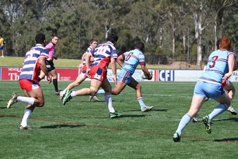 St. Gregorys College v St. Marys All Saints - 2013 NSWCCC COP Semi Final 2nd Half action photo's (Photo : steve monty / OurFootyMedia)