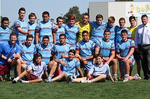 St. Gregorys Catholic College, Campbelltown 2013 NSW CCC CUP Teamphoto (Photo : steve monty / OurFootyMedia)