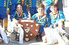 Dubbo South Primary School boys after their David Peachey Shield win yesterday